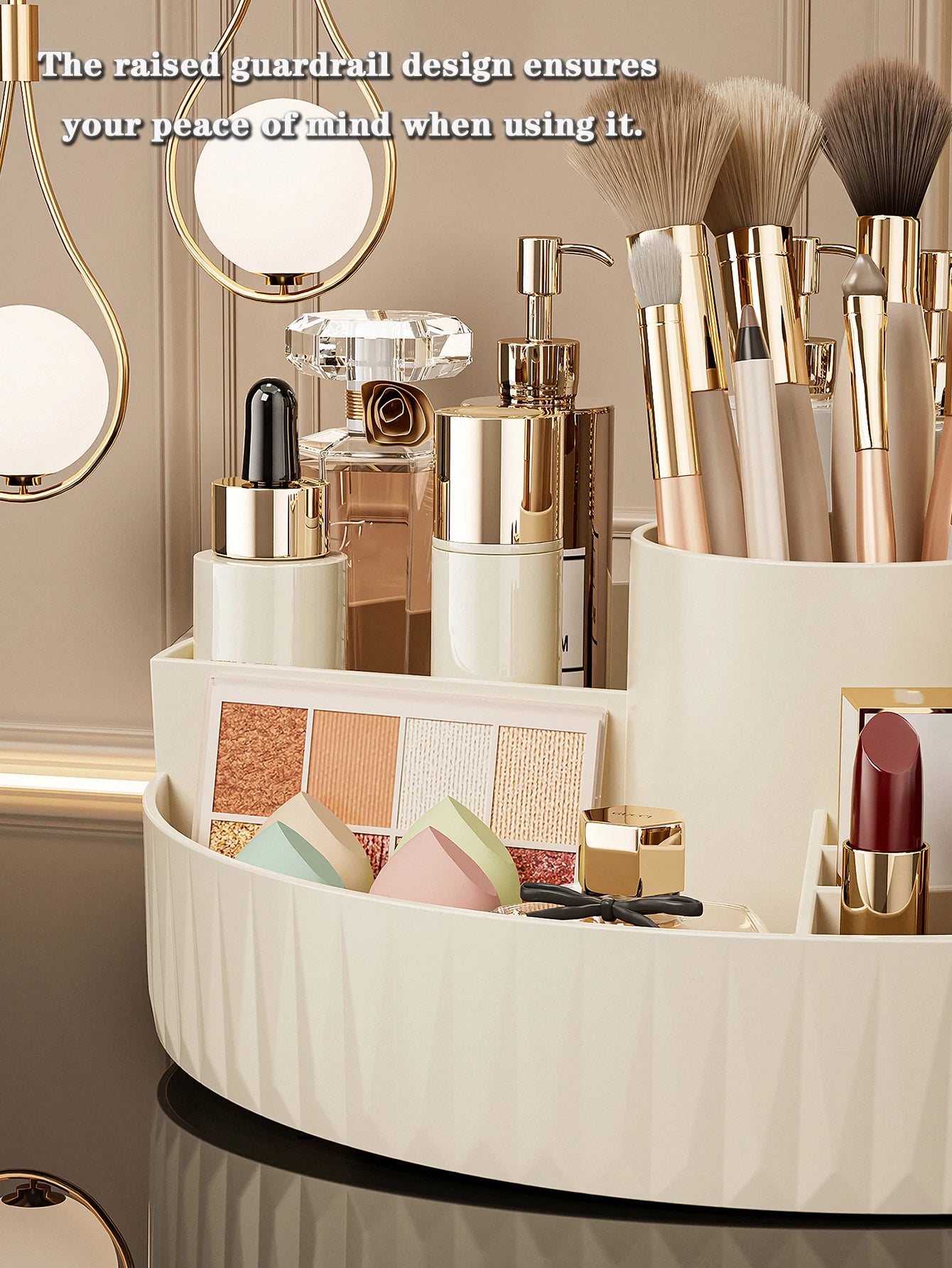 Organizador Giratorio 360° para Lápices y Maquillaje